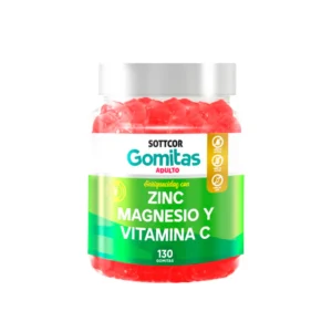 Gomitas de Zinc y Magnesio Sottcor | Refuerzo Inmune Total ✨